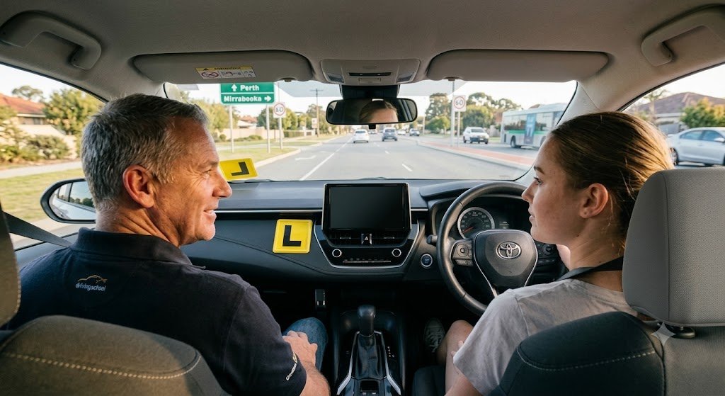 automatic driving lessons in Perth